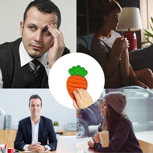 JoFAN 4 عبوات من ألعاب عيد الفصح الململة الحسية للأطفال الأولاد والبنات والأطفال الصغار، هدايا سلة عيد الفصح، هدايا تخفيف التوتر، هدايا الحفلات in Kuwait