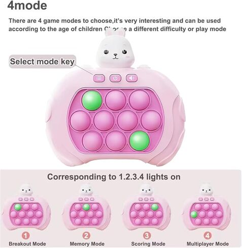 سلسلة وحدة تحكم ألعاب تنافسية لفقاعات الدفع السريع، لعبة دفع سريع، لعبة فقاعات دفع سريع، ألعاب دفع سريعة تضيء للأطفال والبالغين in Kuwait