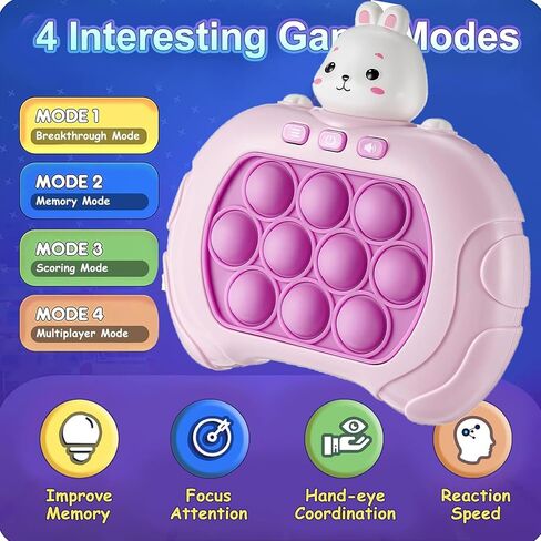 سلسلة وحدة تحكم ألعاب تنافسية لفقاعات الدفع السريع، لعبة دفع سريع، لعبة فقاعات دفع سريع، ألعاب دفع سريعة تضيء للأطفال والبالغين in Kuwait