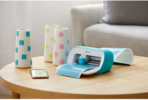 Cricut Smart Permanent Vinyl (5.5in x 48in, Black) for Joy machine - matless cutting for shapes up to 4ft, & repeated cuts up to 20ft in Saudi Arabia