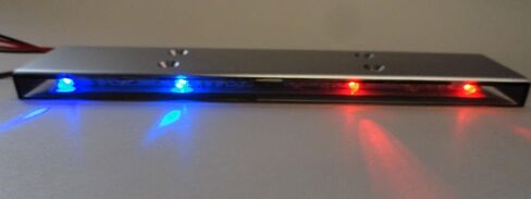 Apex RC Products 1/10 16 LED Police Light Bar W/ 9 Selectable Modes #9015RB in Saudi Arabia