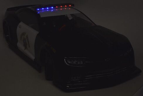 Apex RC Products 1/10 16 LED Police Light Bar W/ 9 Selectable Modes #9015RB in Saudi Arabia
