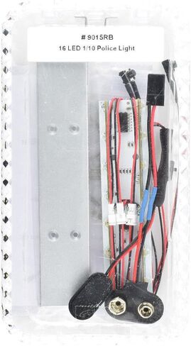 Apex RC Products 1/10 16 LED Police Light Bar W/ 9 Selectable Modes #9015RB in Saudi Arabia