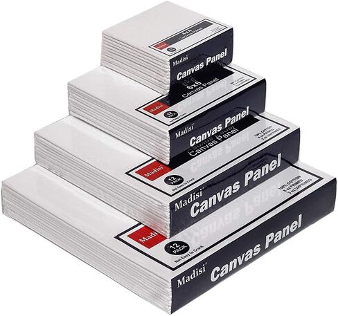 ألواح قماشية متعددة الألوان من ماديسي، 4×4، 6×6، 8×8، 10×10(12 لكل قطعة)، 48 عبوة in Kuwait