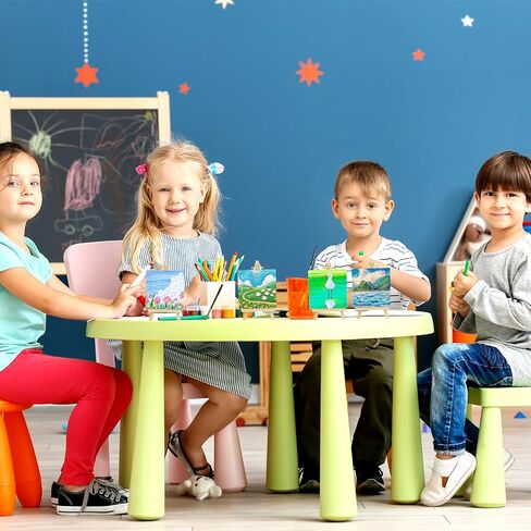 Mini Canvases Panels for Painting with Mini Easel,12 Set Small Art Canvases Sets for Kids Painting Acrylic Pouring Oil Water Color Craft Supply (4 x 4 Inch) in Kuwait