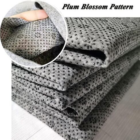 Antislip Vinyl Tufting Cloth Final Backing Fabric Non Slip Rug Pad with Plum Blossom Pattern for Carpets Rug Making Tufting Cushion Punch Needle 70 x 39 Inch in Kuwait