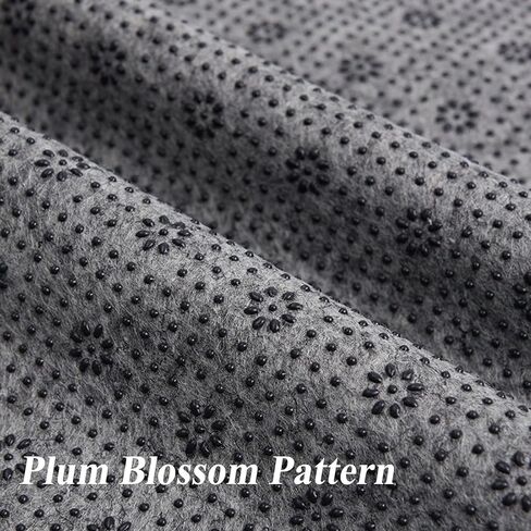 Antislip Vinyl Tufting Cloth Final Backing Fabric Non Slip Rug Pad with Plum Blossom Pattern for Carpets Rug Making Tufting Cushion Punch Needle 70 x 39 Inch in Kuwait