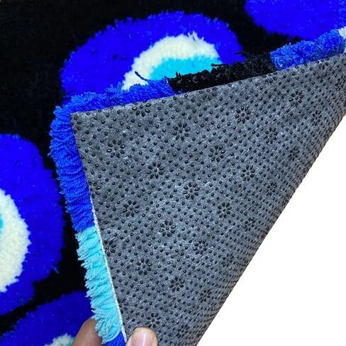 Antislip Vinyl Tufting Cloth Final Backing Fabric Non Slip Rug Pad with Plum Blossom Pattern for Carpets Rug Making Tufting Cushion Punch Needle 70 x 39 Inch in Kuwait