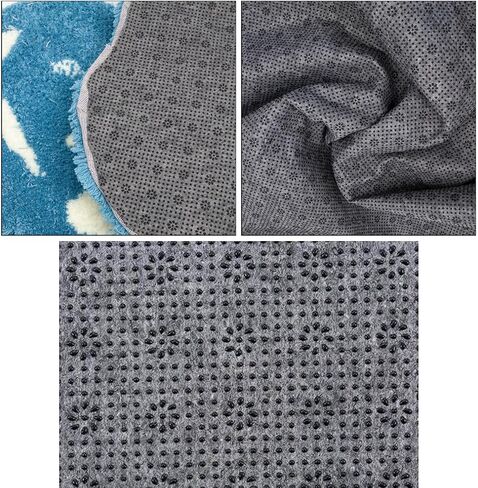 Antislip Vinyl Tufting Cloth Final Backing Fabric Non Slip Rug Pad with Plum Blossom Pattern for Carpets Rug Making Tufting Cushion Punch Needle 70 x 39 Inch in Kuwait