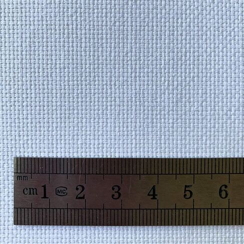 16 Count Cross Stitch Fabric Embroidery Aida Cloth, White, 59"W x 39"L in Kuwait