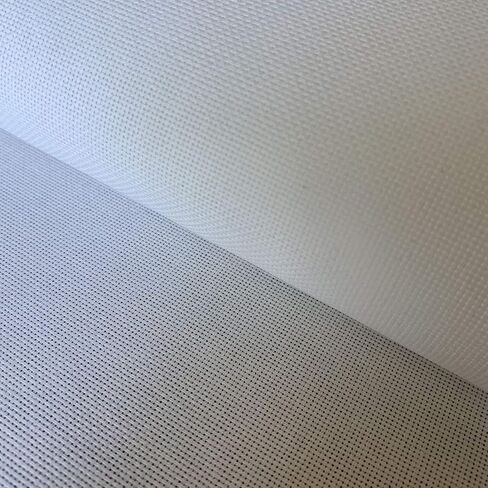 16 Count Cross Stitch Fabric Embroidery Aida Cloth, White, 59"W x 39"L in Kuwait