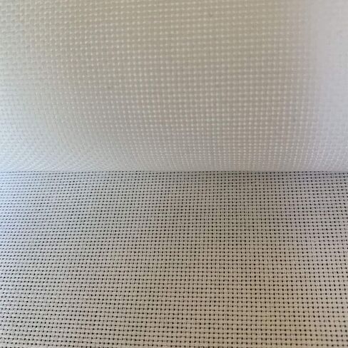 16 Count Cross Stitch Fabric Embroidery Aida Cloth, White, 59"W x 39"L in Kuwait