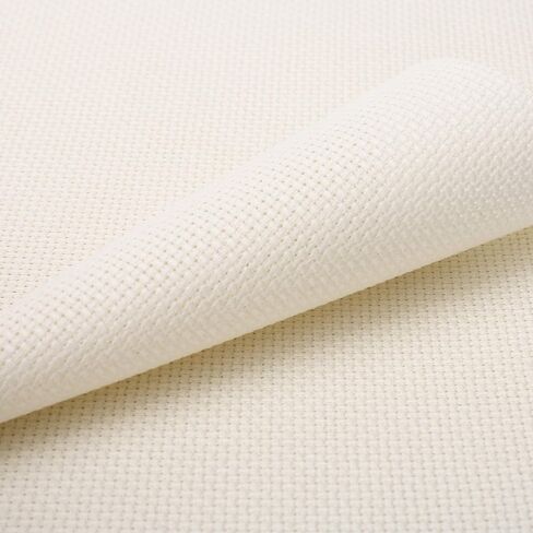Aida Cloth 14 Count Cross Stitch Fabric,60×39inch (Rice) in Saudi Arabia