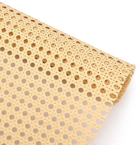 16" Width Cane Webbing, 3.3 Feet Cane Webbing Roll for Caning Project, Rattan Webbing, Caning Material for Chairs, Cabinet, Dresser, Furniture in Kuwait