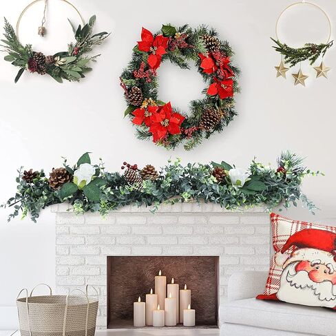 Outuxed 12pcs Dream Catcher Rings Copper Metal Hoops Craft Hoops Macrame Creations Rings Supplies for Crafts, 6 Sizes in Kuwait