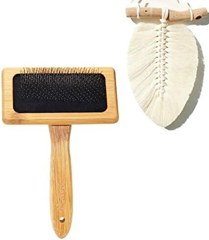 Tyoungg Macrame Comb Wooden for Fringe Feathered Wall Hanging Plant Hanger Craft Making Knitting Cord Rope 3mm 4mm 5mm (Macrame Comb) in Kuwait