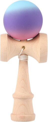 لعبة مهارة كينداما الخشبية من SEWACC، لعبة مهارة كينداما اليابانية التقليدية، لعبة الرمي والالتقاط الخشبية، لعبة كرة الالتقاط والكرة (لون الحبل عشوائي) in Kuwait