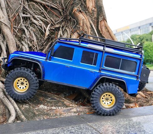 OGRC 4 قطع ألومنيوم 1.9 بوصة عجلات Beadlock إطارات عجلة إزاحة سلبية لـ TRX4 TRX6 SCX10 I II III 90046 AXI03007 Redcat GEN7 GEN8 RC4WD D90 1/10 RC Crawler - 12 مم سداسي (ذهبي وردي) in Kuwait