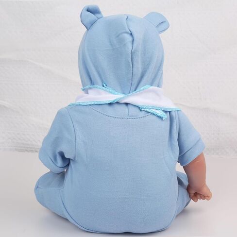 CARANOVO Reborn Baby Doll Clothes 22 inch Pink Elephant 6pcs Outfit Accessories Set for 18-22 Inch Reborn Doll in Kuwait