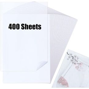 ورق تتبع 400 ورقة، ورق تتبع رسم شفاف بلون ابيض شفاف، ورق نقل للهندسة المعمارية للخطوط لتتبع الصور والرسم التمهيدي والتراكبات (8.5 × 11 انش) in Kuwait