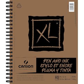 Canson XL Series Pen & Ink, white, 7x10