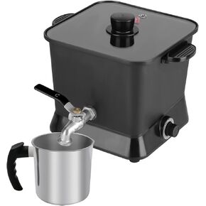 Sutomlo Large 4.5 Qts Electric Wax Melter for Candle Making, Candle Wax Melting Pot with Temperature Control & Pour Spout for Candle Maker & Candle Making Business in Saudi Arabia