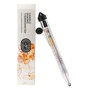 Thermometer for Candle Making - Candle Thermometer with Clip and Easy-to-Read Temperature Zones for DIY Candle Making in Saudi Arabia