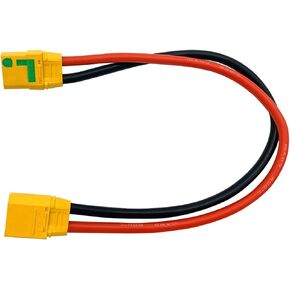 XT90-S مكافحة شرارة أنثى إلى XT90 ذكر التوصيل تمديد سلك سلك توصيل للكابل سلك السيليكون 10AWG 30 سنتيمتر لنموذج طائرة in Kuwait