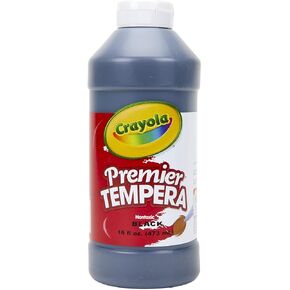 Crayola Premier Tempera Paint For Kids - Brown (16oz), Kids Classroom Supplies, Great For Arts and Crafts, Non Toxic, Easy Squeeze Bottle in Kuwait