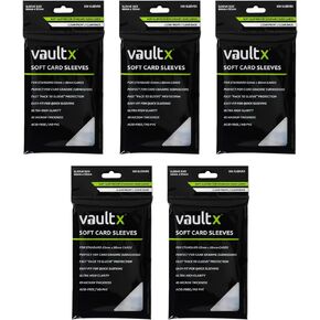 Vault X Soft Penny Sleeves (200 Pack) Clear for Trading Cards TCG in Saudi Arabia