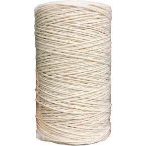 Cotton Butchers Twine String 328 Feet 2mm Kitchen Rope String for Cooking Food Safe Crafts Bakers Kitchen Meat Turkey Sausage Roasting Gift Wrapping Knitting