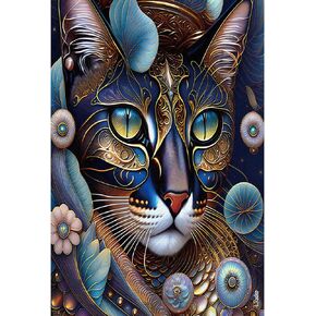 Ingooood Jigsaw Puzzle 1000 Pieces- Cat Series - Prince - Entertainment Toys for Adult Special Graduation or Birthday Gift Home Decor