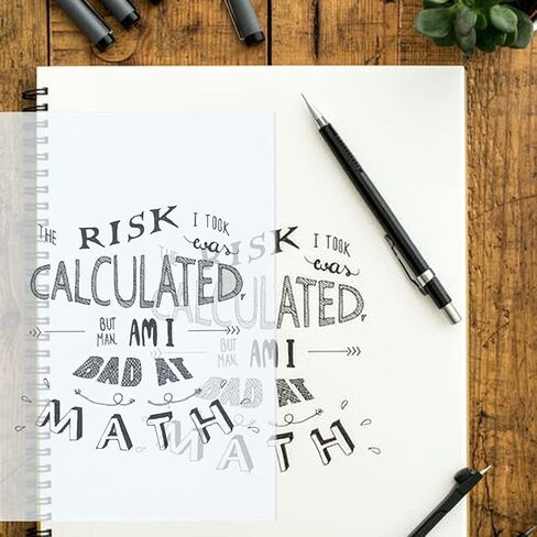 ورق تتبع 400 ورقة، ورق تتبع رسم شفاف بلون ابيض شفاف، ورق نقل للهندسة المعمارية للخطوط لتتبع الصور والرسم التمهيدي والتراكبات (8.5 × 11 انش) in Kuwait