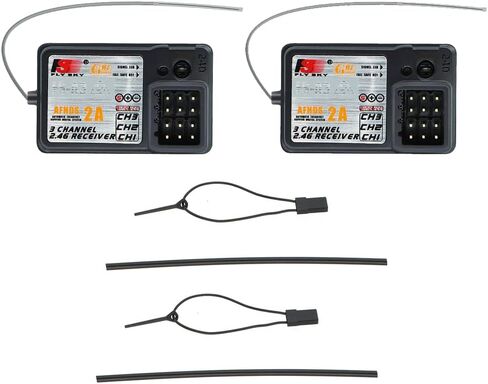 جهاز استقبال Flysky FS-A3 3CH 2.4G AFHDS 2A لجهاز إرسال Flysky FS-GT5 FS-GT2E FS-GT2F FS-GT2G FS-iT3B FS-iT3C (1 قطعة) in Kuwait