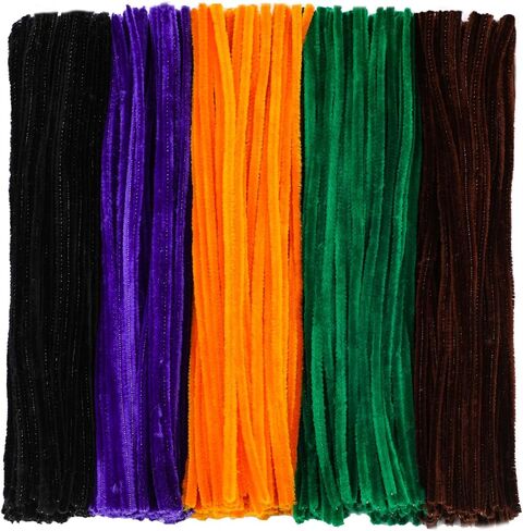 240 Pcs Pipe Cleaners Set, 4 Colors Christmas Pipe Cleaners Craft Set, Pipe Cleaner Chenille Stems Pipe Cleaners Craft Supplies for Art and Craft Projects Creative DIY Decorations in Kuwait