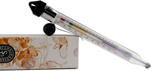 Thermometer for Candle Making - Candle Thermometer with Clip and Easy-to-Read Temperature Zones for DIY Candle Making in Saudi Arabia