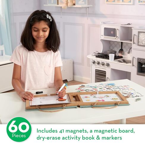 Melissa & Doug Play Draw Create Dinosaurs, Reusable Magnet & Drawing Kit in Kuwait