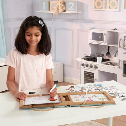 Melissa & Doug Play Draw Create Dinosaurs, Reusable Magnet & Drawing Kit in Kuwait