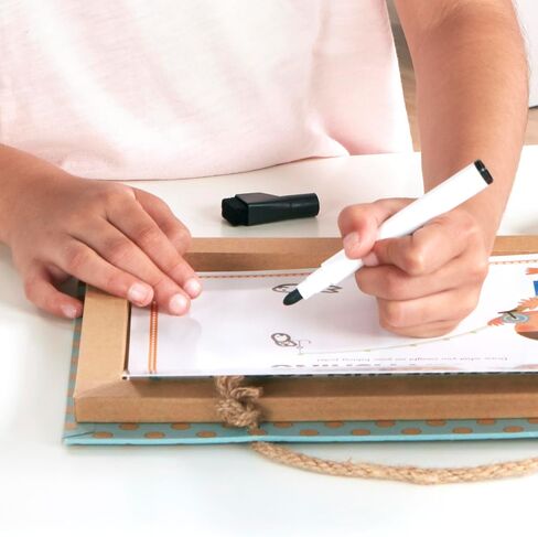 Melissa & Doug Play Draw Create Dinosaurs, Reusable Magnet & Drawing Kit in Kuwait