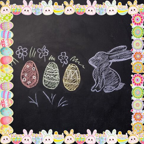 94.5Ft Winter Bulletin Board Borders, 96Pieces Winter Holiday Decoration Borders, Snowflake Snowman Bulletin Border Sticker, Winter Trim Border for Officce Classroom Decor School Supplies in Kuwait