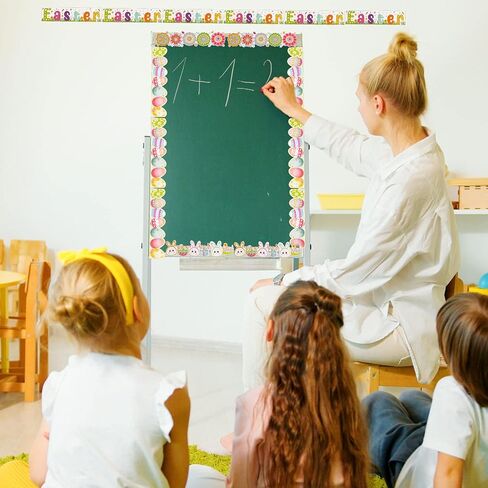 94.5Ft Winter Bulletin Board Borders, 96Pieces Winter Holiday Decoration Borders, Snowflake Snowman Bulletin Border Sticker, Winter Trim Border for Officce Classroom Decor School Supplies in Kuwait