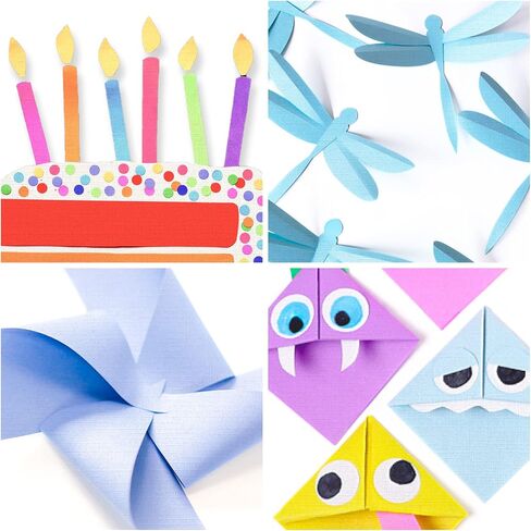 60 Sheets Textured Colorful Card Stock 28 Multicolor Cardstock 250 gsm Faint Texture, Single-Sided Printed Colored Paper for Card Making, Scrapbooking, Paper Craft in Kuwait