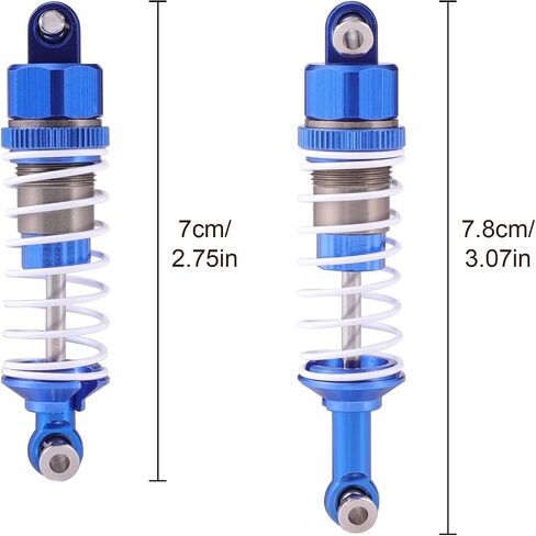 HAIBOXING 1/12th RC Car Spare Parts Full Aluminum Oil Filled Shocks(Front and Rear) Apply to 903A & 903 &905(90201B1& 90201B2) in Saudi Arabia