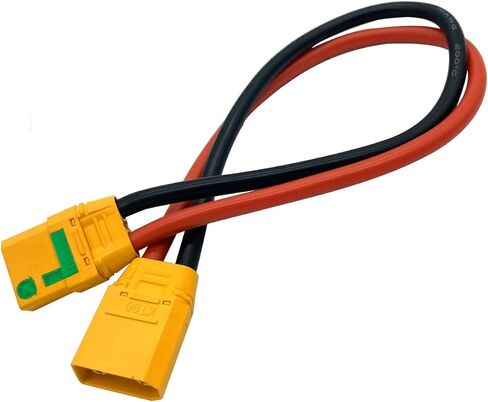 XT90-S مكافحة شرارة أنثى إلى XT90 ذكر التوصيل تمديد سلك سلك توصيل للكابل سلك السيليكون 10AWG 30 سنتيمتر لنموذج طائرة in Kuwait