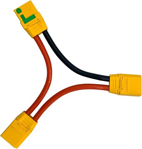 10Pcs Amass XT90E-M Battery Connector XT90E Male Plug Gold-Plated Connector with PVC Protective Sleeve Dust Cap for RC Aircraft Drone Accessories in Saudi Arabia