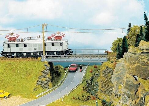 مجموعة نماذج مقياس Noch 21340 STL Bridge Straight X 7 بوصة L H0 in Kuwait