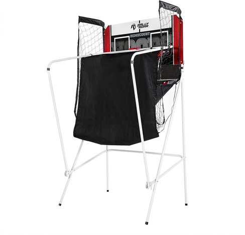 لعبة ESPN Rally and Roar Indoor Home 2 Player Hoop Dual Shootout لكرة السلة مع ألعاب محددة مسبقًا، لوحة نتائج LED، شبكة جانبية، 3 كرات سلة ومضخة in Kuwait