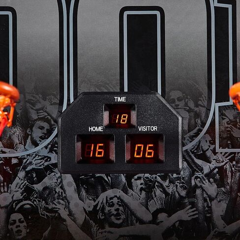 لعبة ESPN Rally and Roar Indoor Home 2 Player Hoop Dual Shootout لكرة السلة مع ألعاب محددة مسبقًا، لوحة نتائج LED، شبكة جانبية، 3 كرات سلة ومضخة in Kuwait