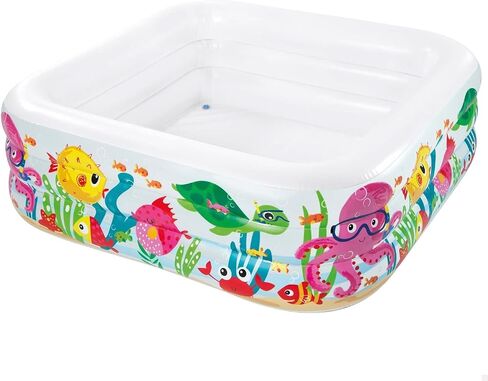 Intex Swim Center Clearview Aquarium Inflatable Pool, 62.5" X 62.5" X 19.5", for Ages 3+ in Saudi Arabia