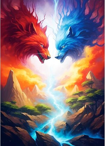 لغز Edsjegn 1000 قطعة، ألغاز للكبار 1000 قطعة، ألغاز الصور المقطوعة 1000 قطعة للبالغين، ألغاز للكبار 1000 قطعة، ألغاز الذئب 1000 قطعة in Kuwait